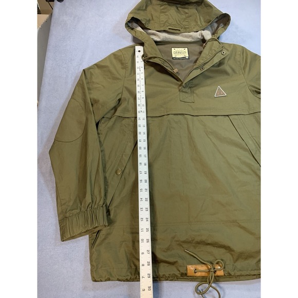 Dravus Jacket Men's Anorak Hooded Zip Casual Windbreak Pullover Size M - Picture 5 of 8